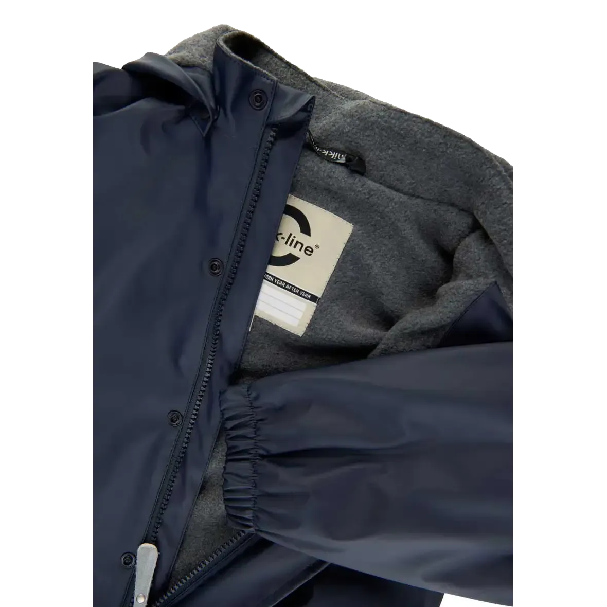 PU Rain Set m. fleece og seler regnsæt str. 86-104