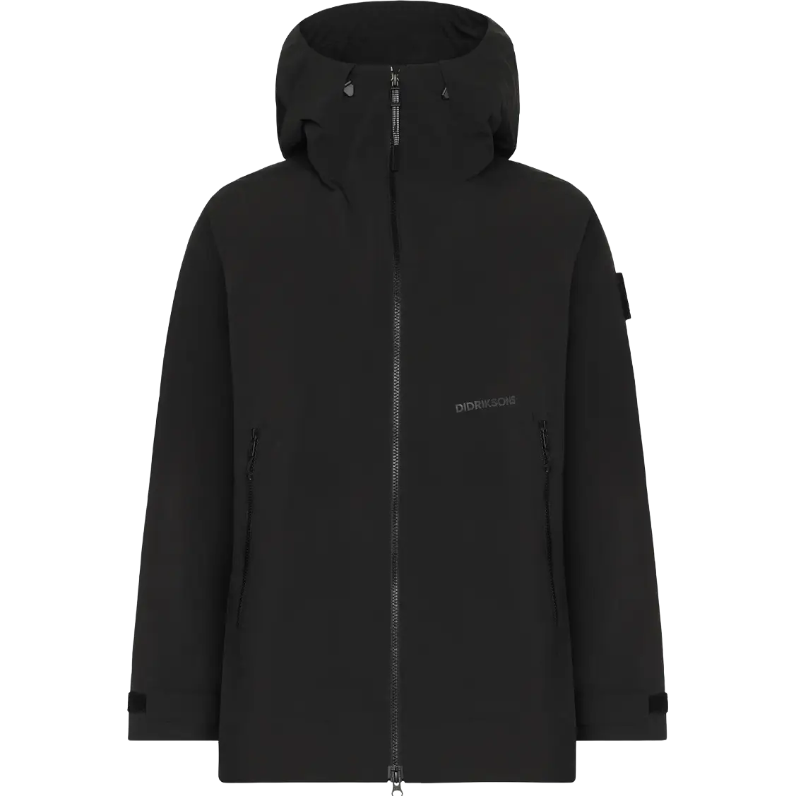 Didriksons Bob Jacket Men regnjakke - Black - XL - Regnjakker