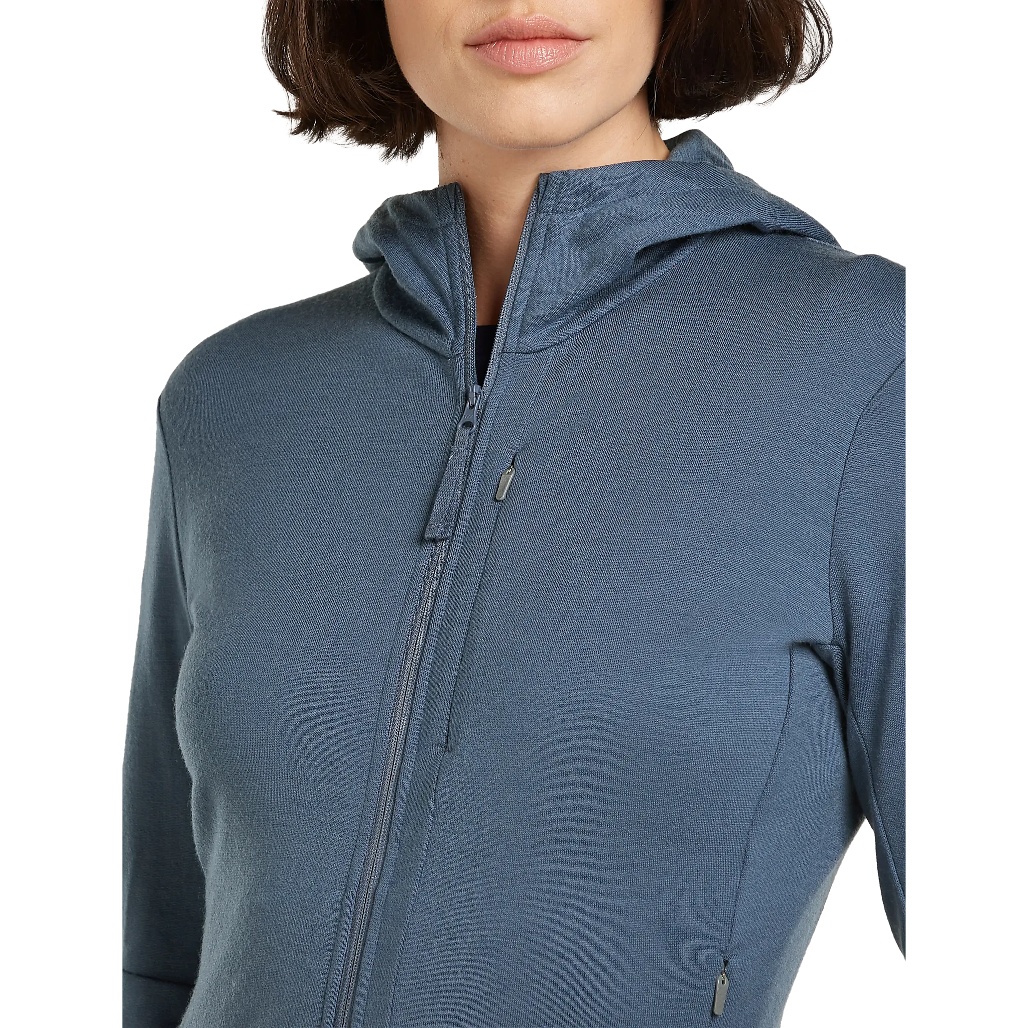 Quantum IV LS Zip Hood Women uldtrøje