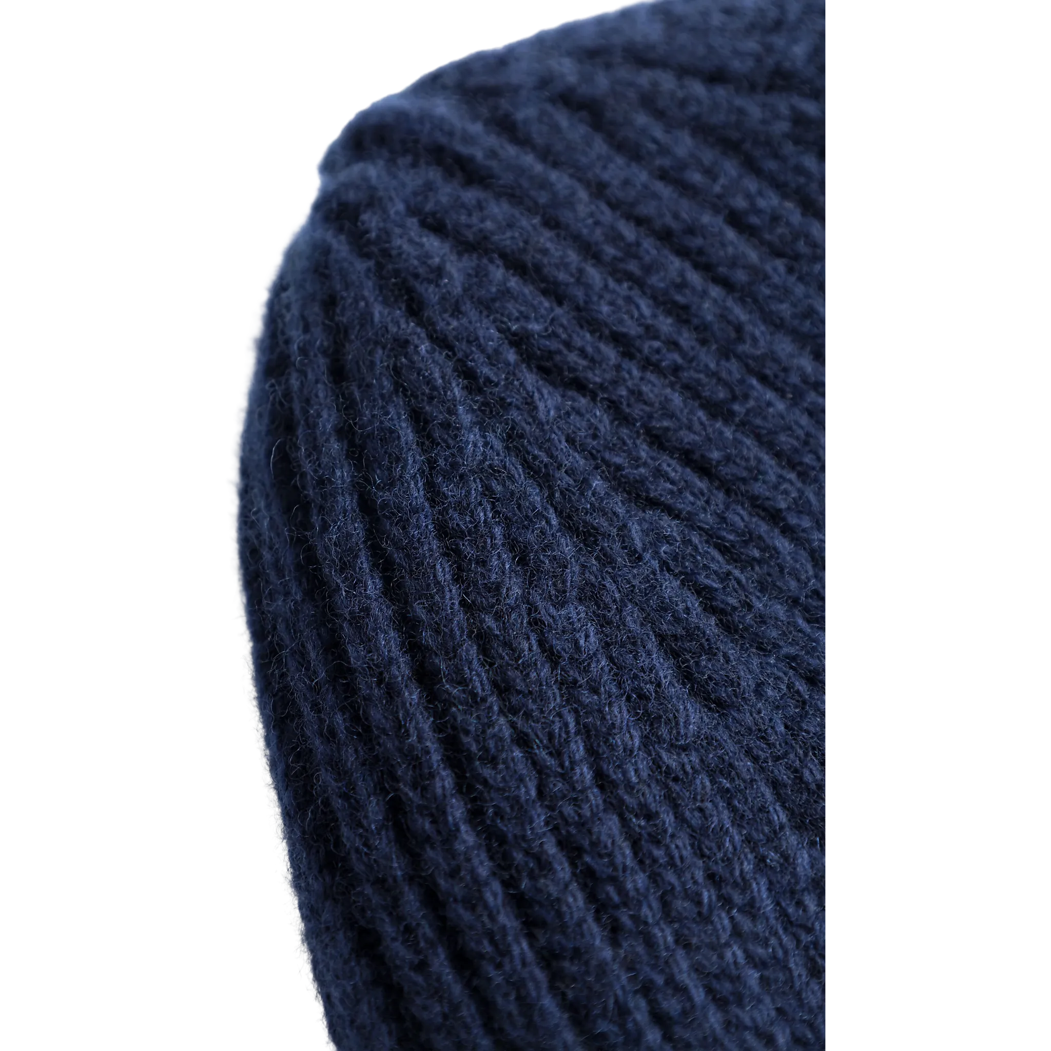 Wool Badge Beanie Women