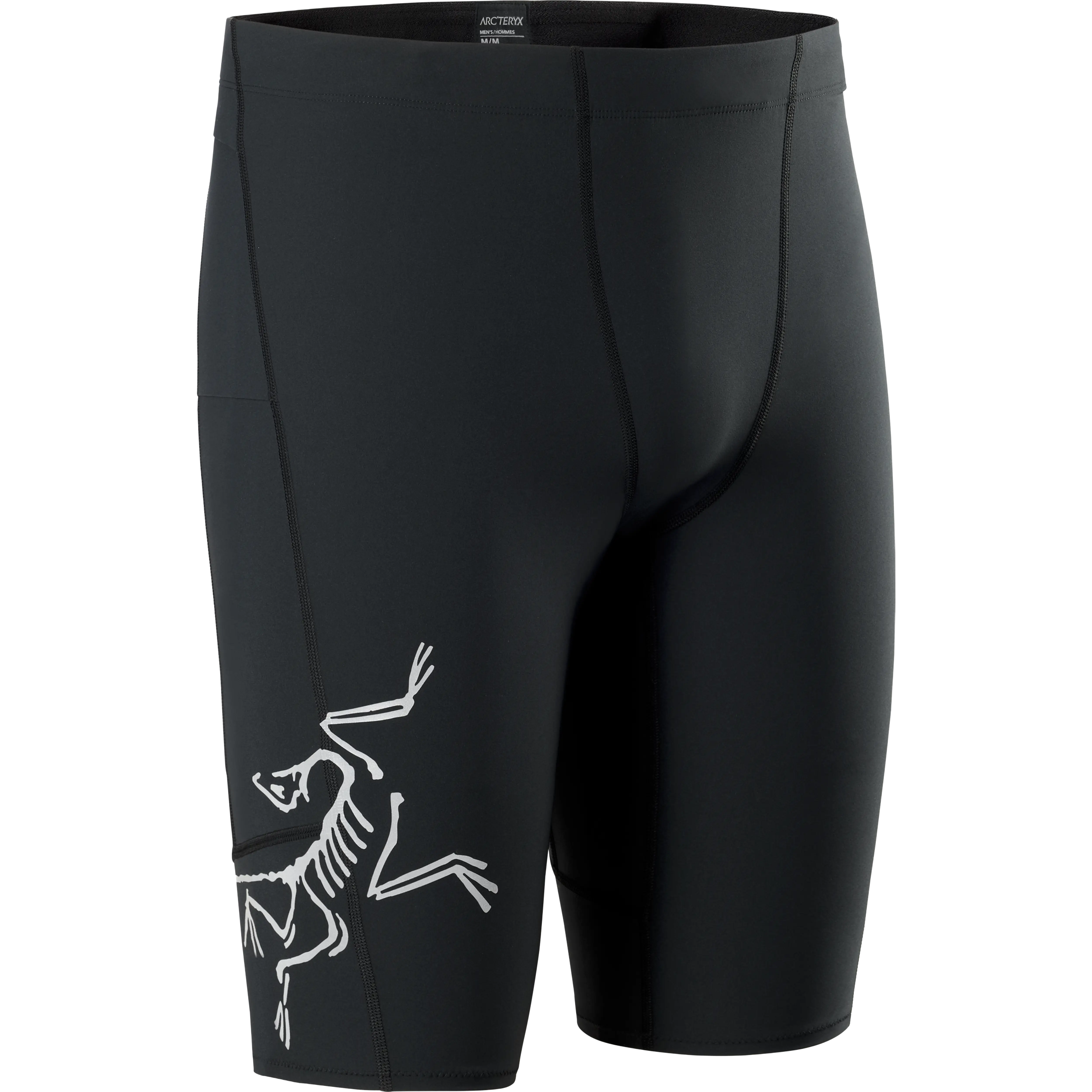 Arcteryx Norvan Half Tight Men - Black - L - Løbeshorts