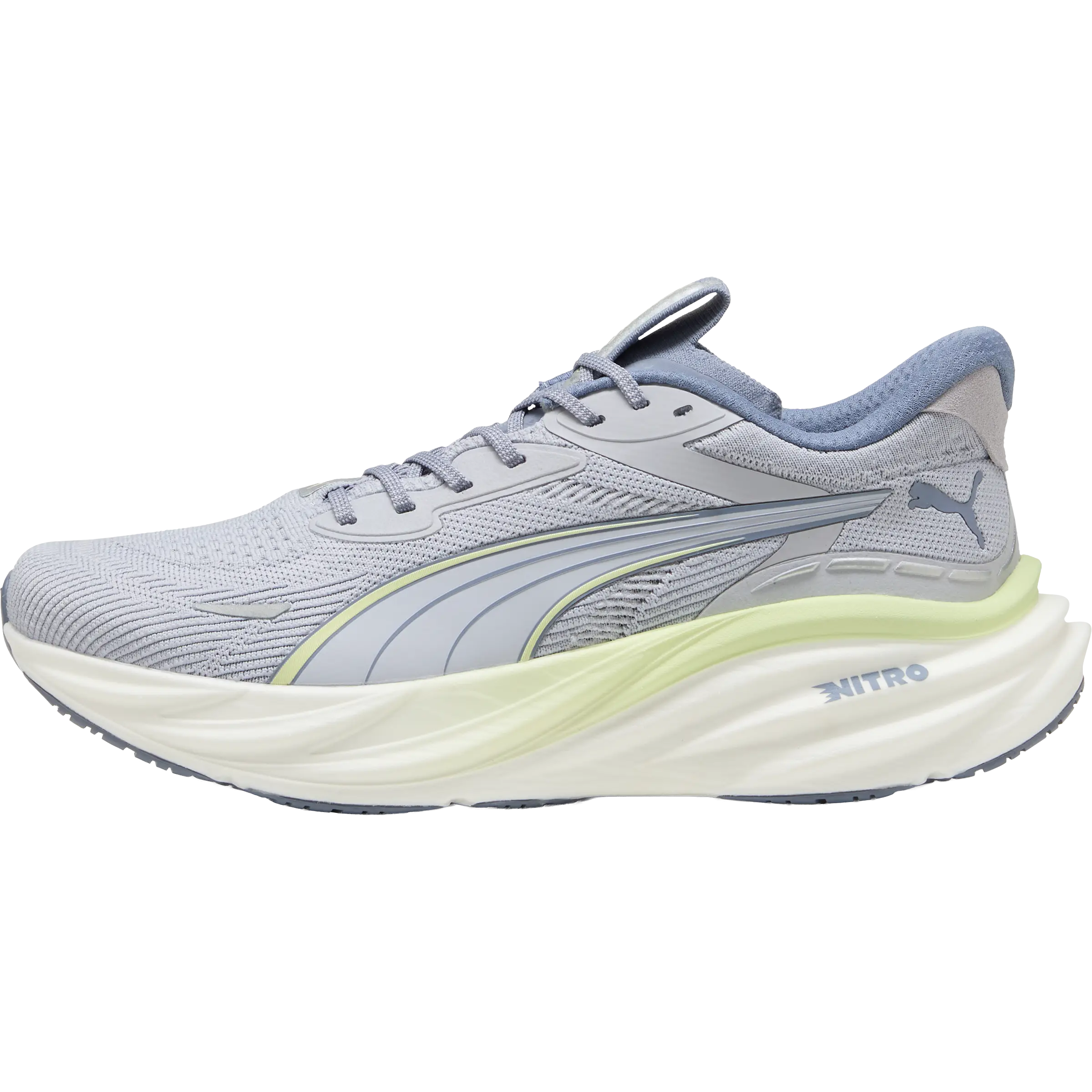 Puma Magnify Nitro 3 Men - Vibrant Silver - 46 - Løbesko