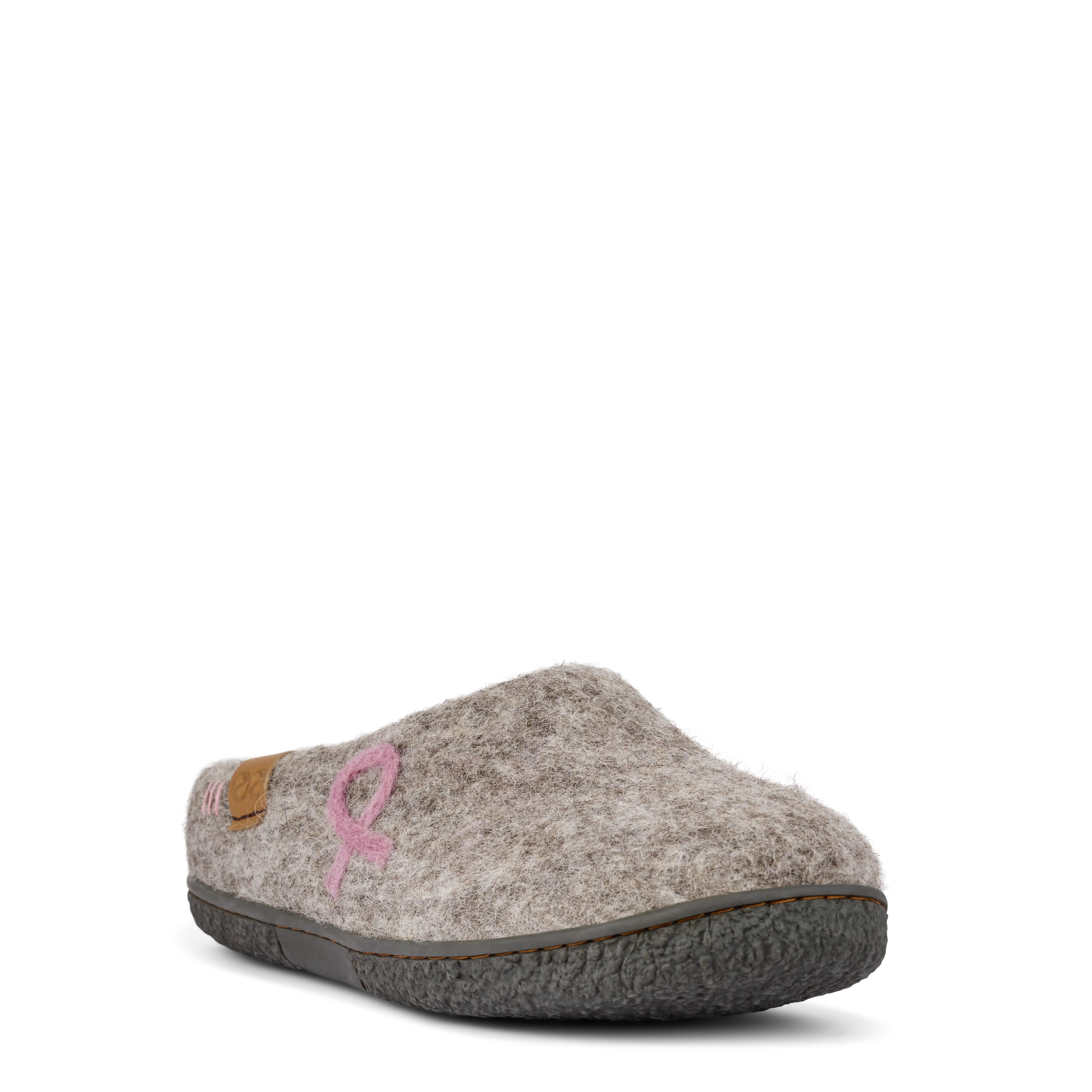 Green Comfort Tibet Wool Slipper Støt Brysterne Women - Grey SB - 41 - Hjemmesko