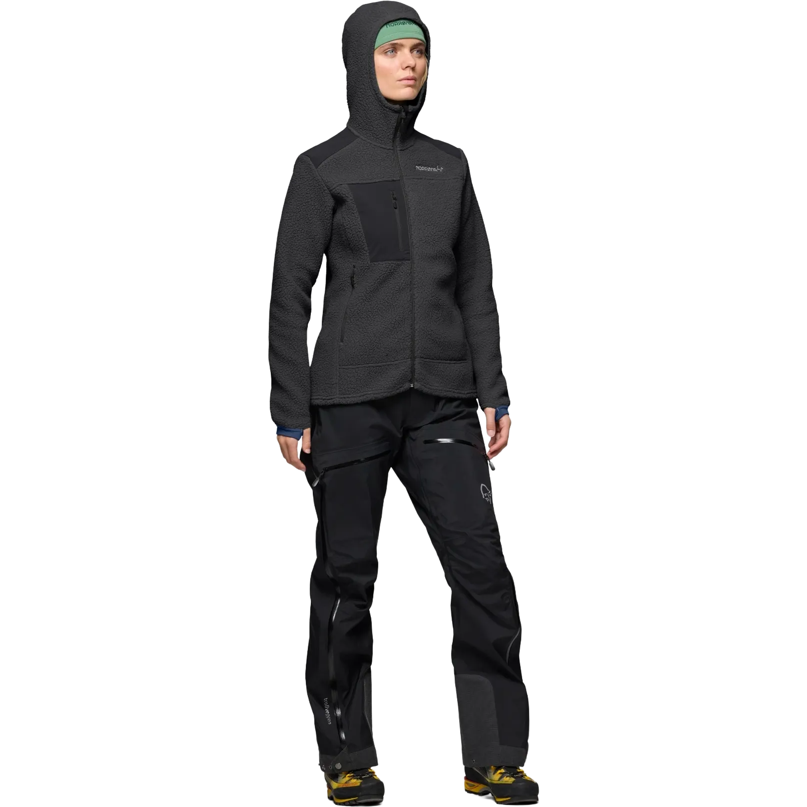 Trollveggen Warm3 Zip Hood Women