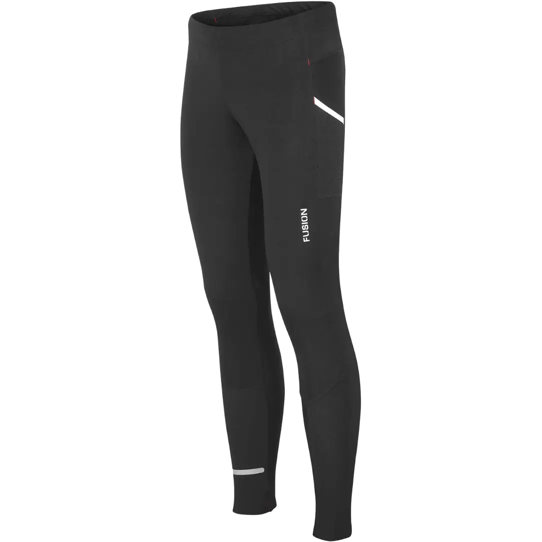 Fusion S3 Long Tight Unisex - Black - M - Løbetights og bukser