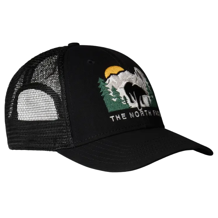 The North Face Embroidered Mudder Trucker Cap - Tnf Black/Tnf B - One size - Kasket