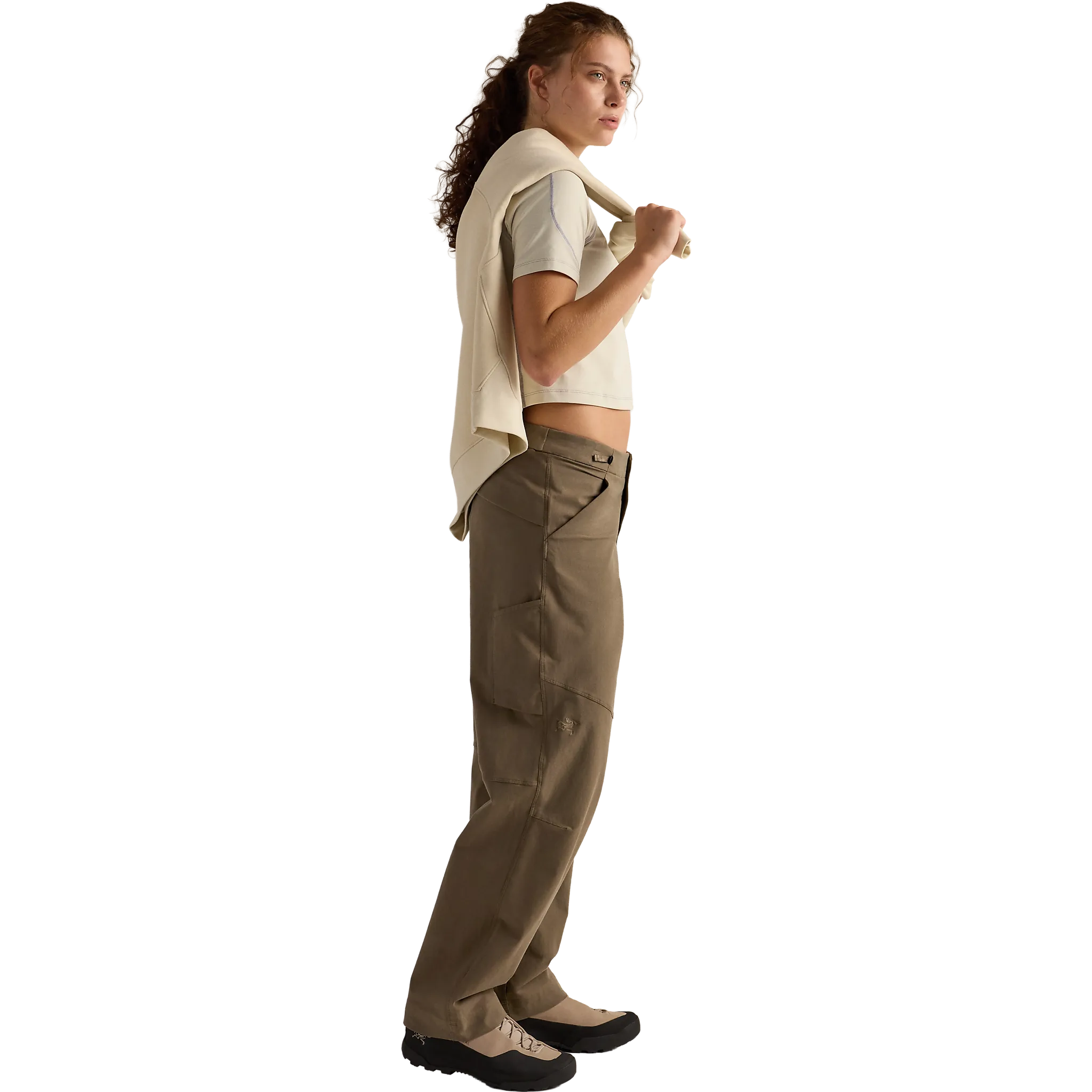 Clarkia Cotton Pant Wide Leg Women Regul