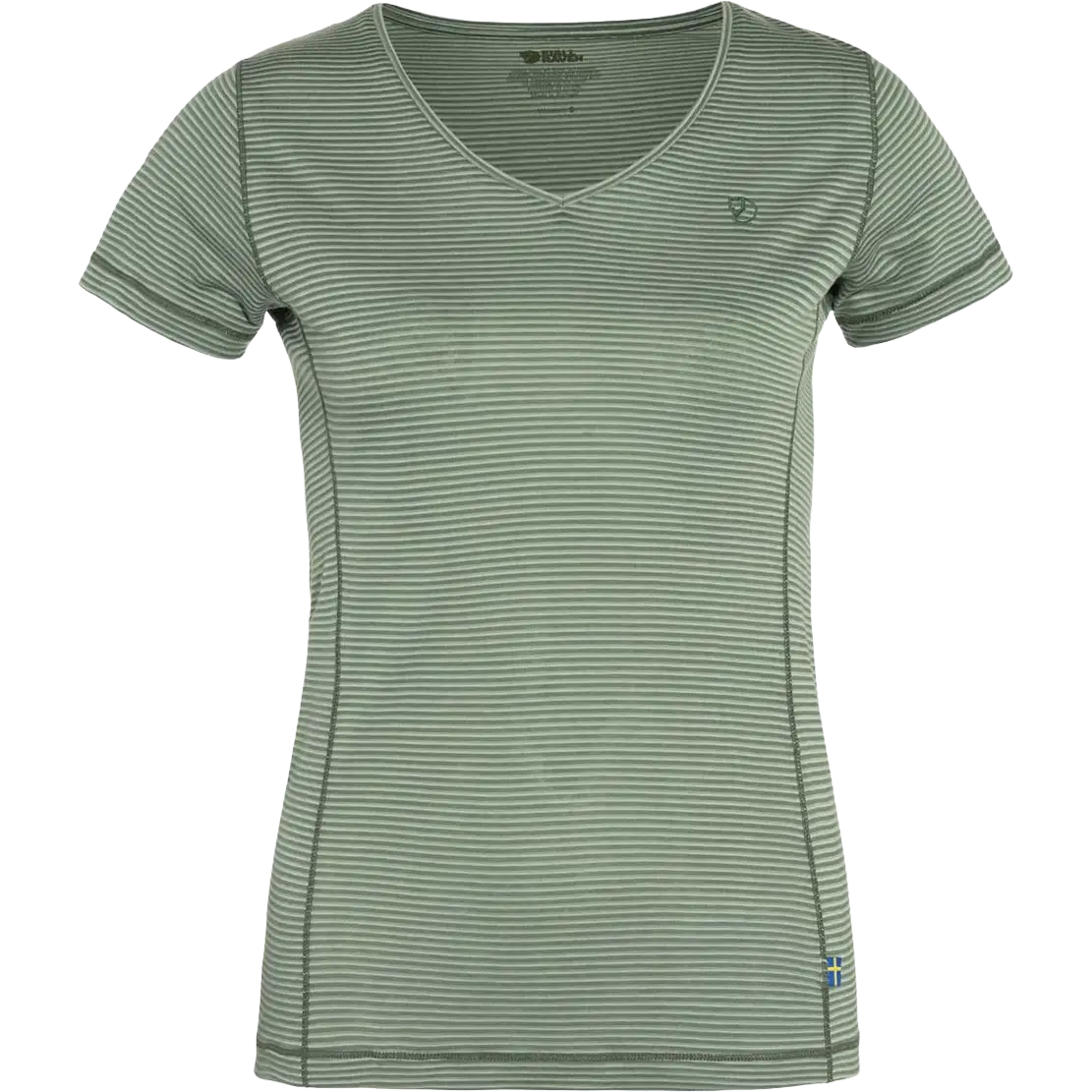 Fjällräven Abisko Cool dame-T-shirt - Patina Green - S - Kortærmet T-shirts