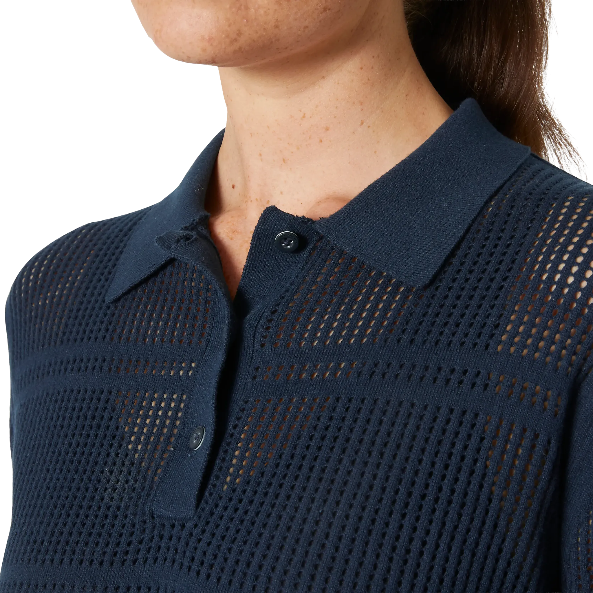Salt Knit Polo Women