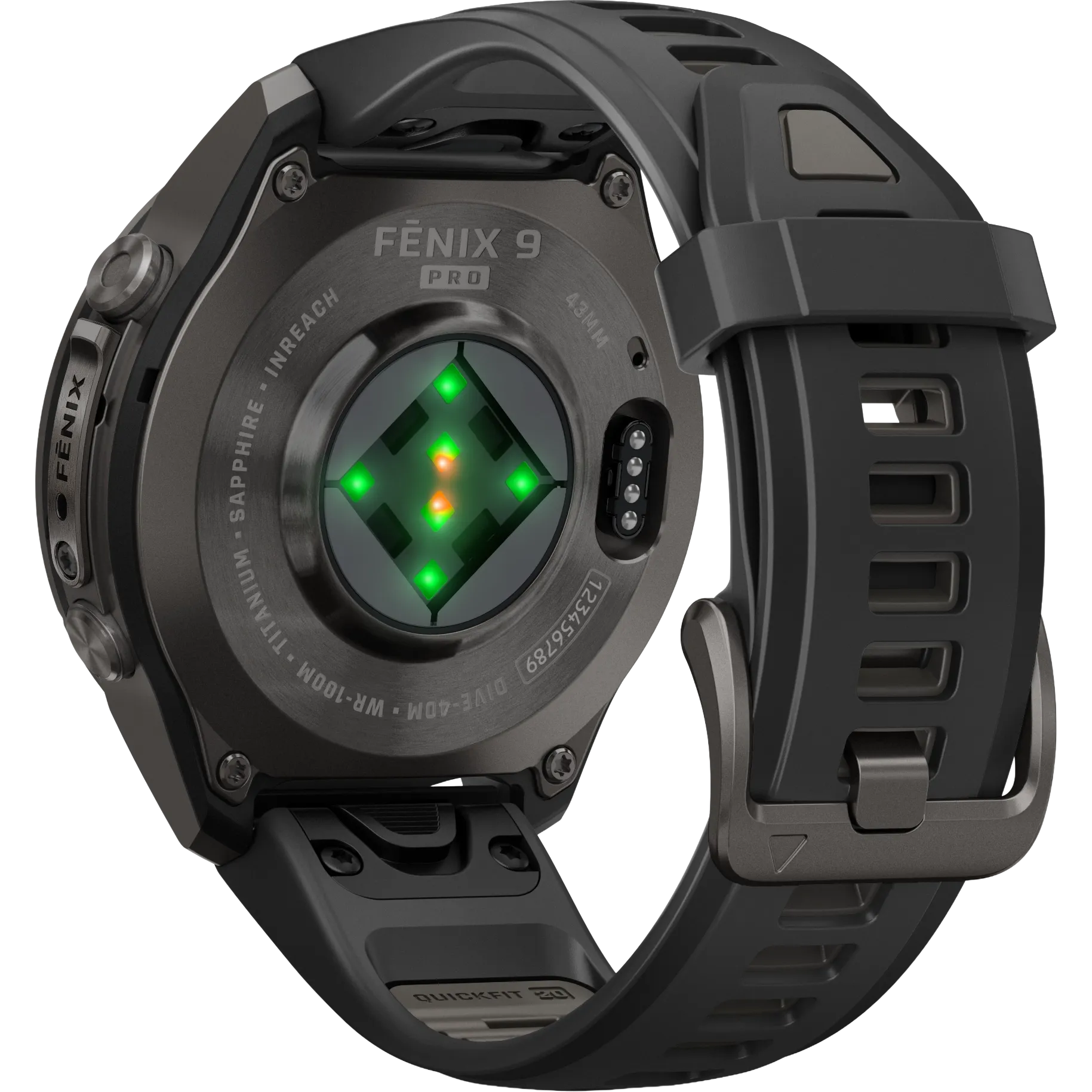 Fenix 9 Pro inReach 43 mm,AMOLED,Sapphire Cr