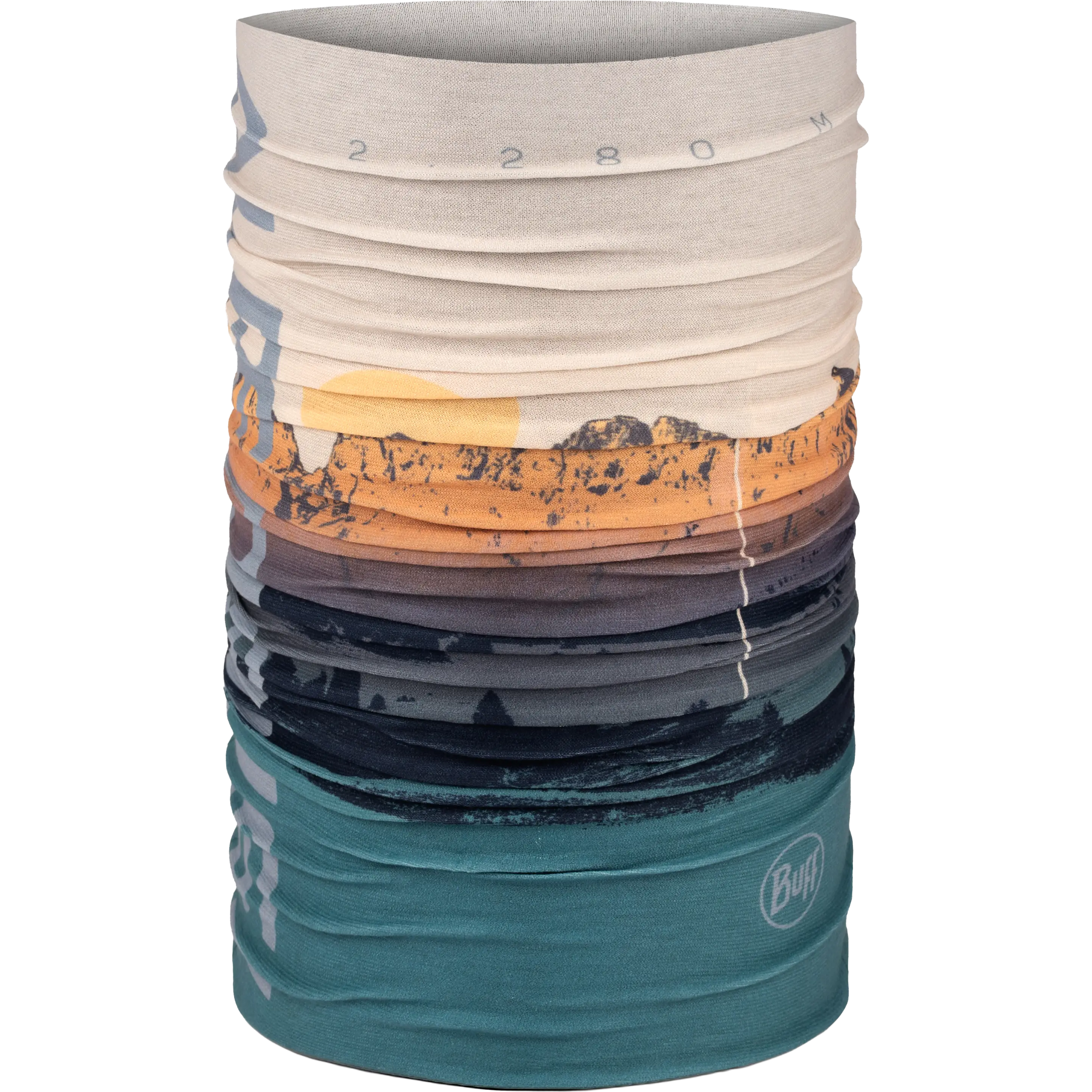 Original Ecostretch Buff halsedisse - Alp Di Siusi Peak Multi - One size - Halsedisser