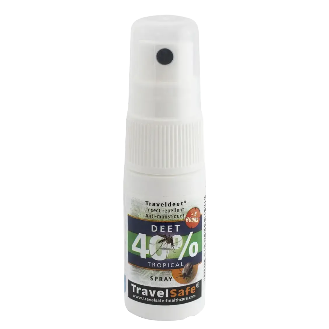 Mini TravelDEET 40% Spray, 15 ml insektspray