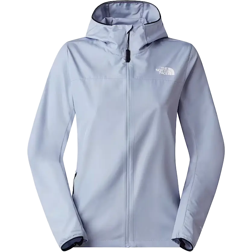 The North Face Fontanales Wind Jacket Women - Frost Grey - XS - Løbejakker