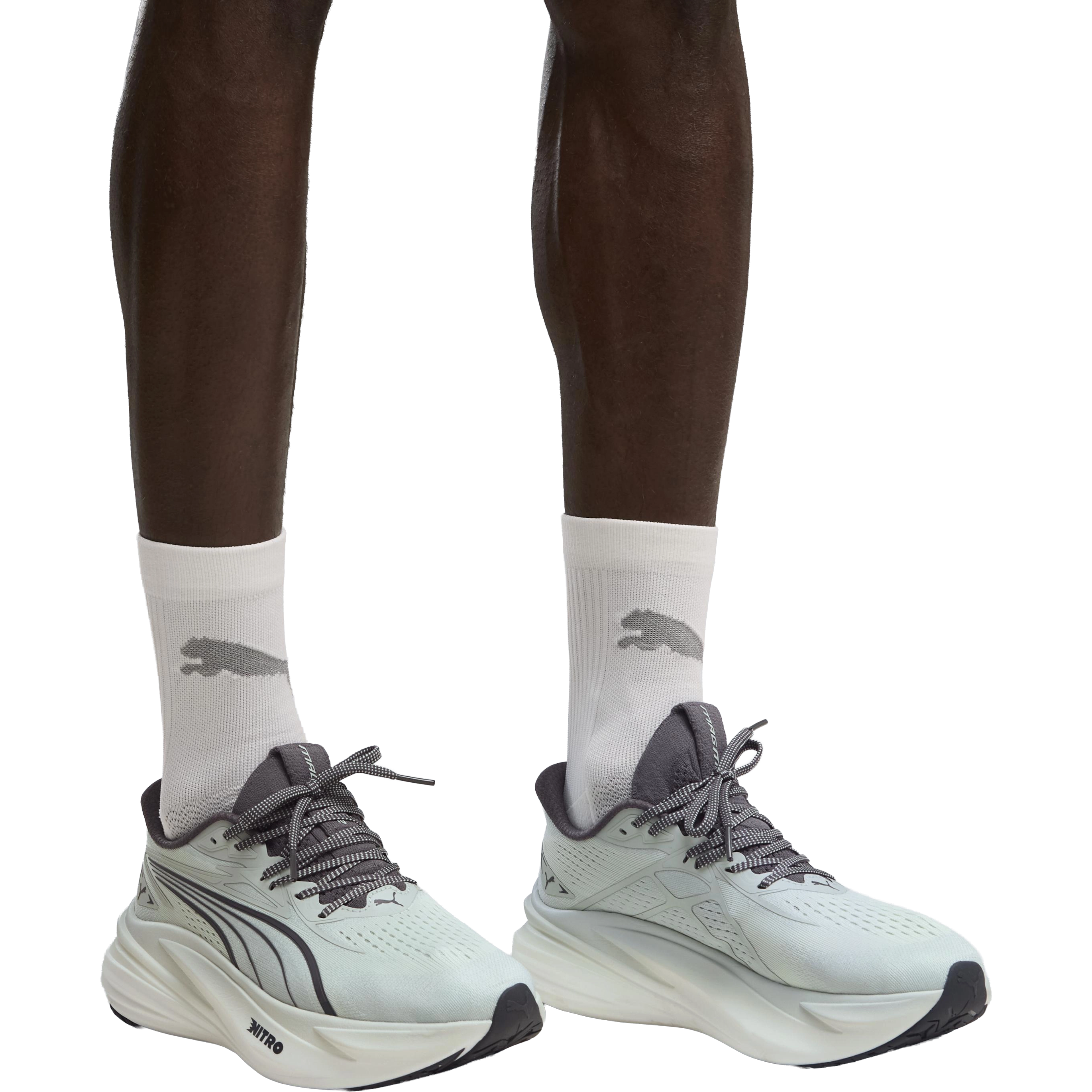 Puma Magmax Nitro 2 Men - Creme De Mint - 44,5 - Løbesko