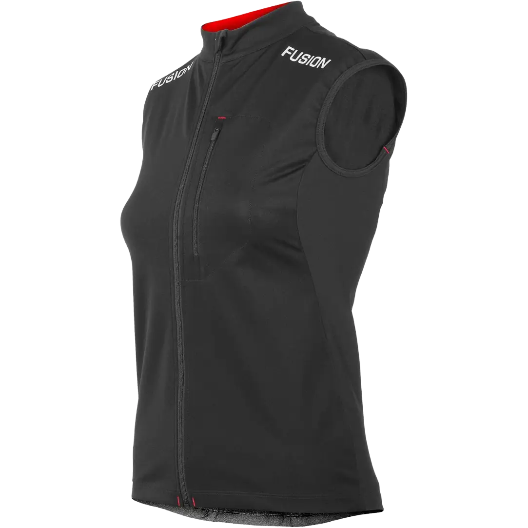 Fusion S2 Run Vest Women - Black - L - Løbeveste