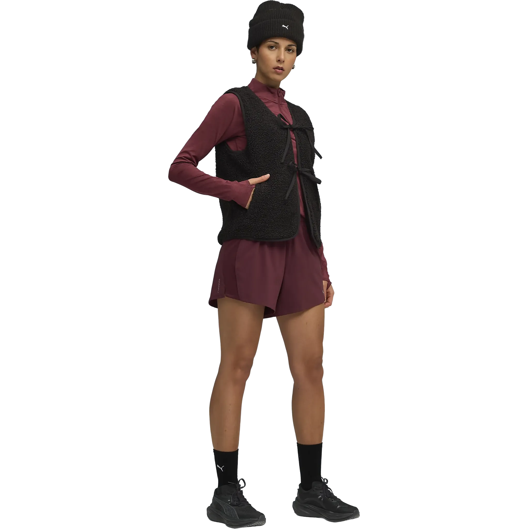 Run Velocity Cloudspun 1/4 Zip Women