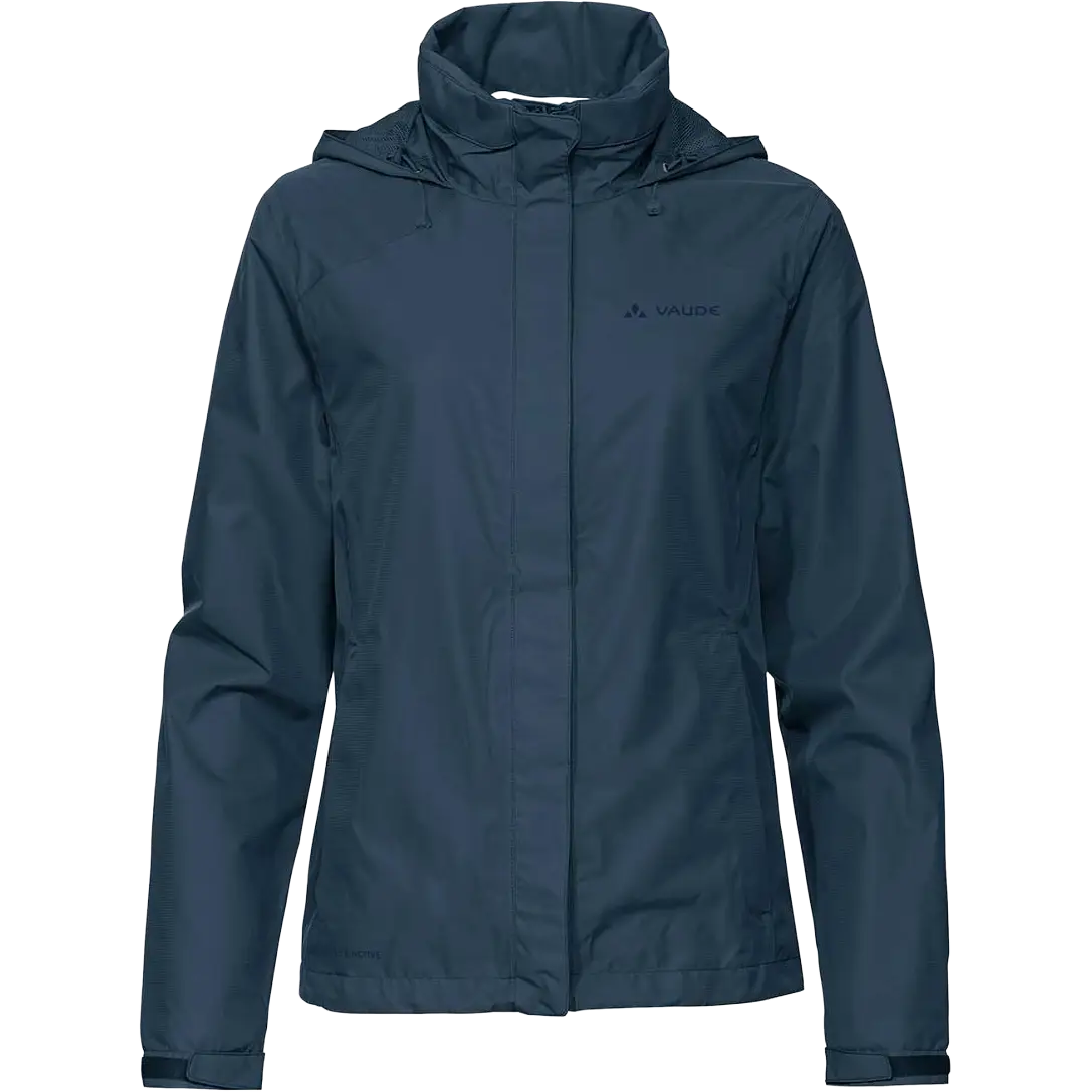 Vaude Escape Bike Light Jacket Women cykelregnjakke - Dark Sea - 50 - Regnjakker