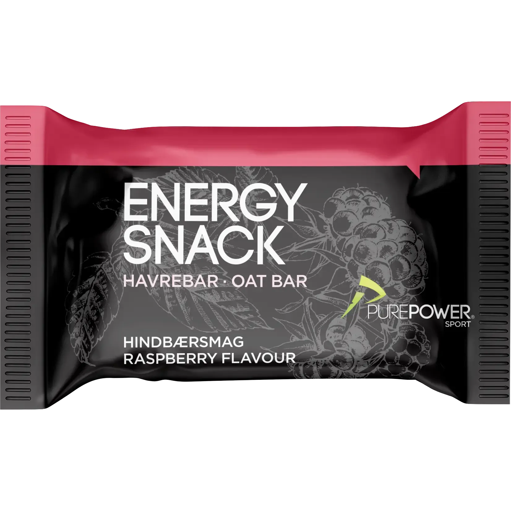 Energy Snack Hindbær 60 g