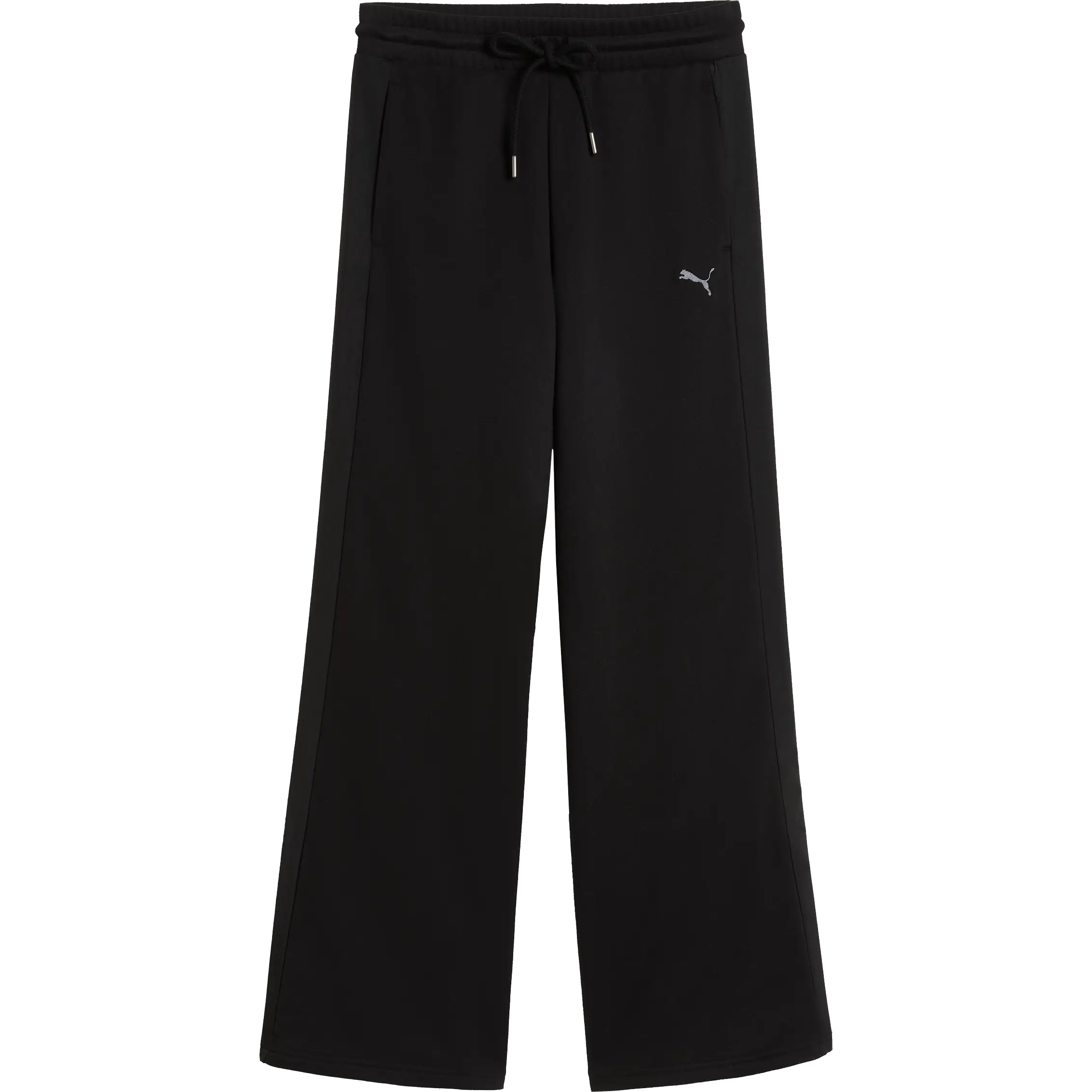 Puma Her Comfort High-Waist Wide Leg Pants Wo - PUMA Black - S - Vandrebukser