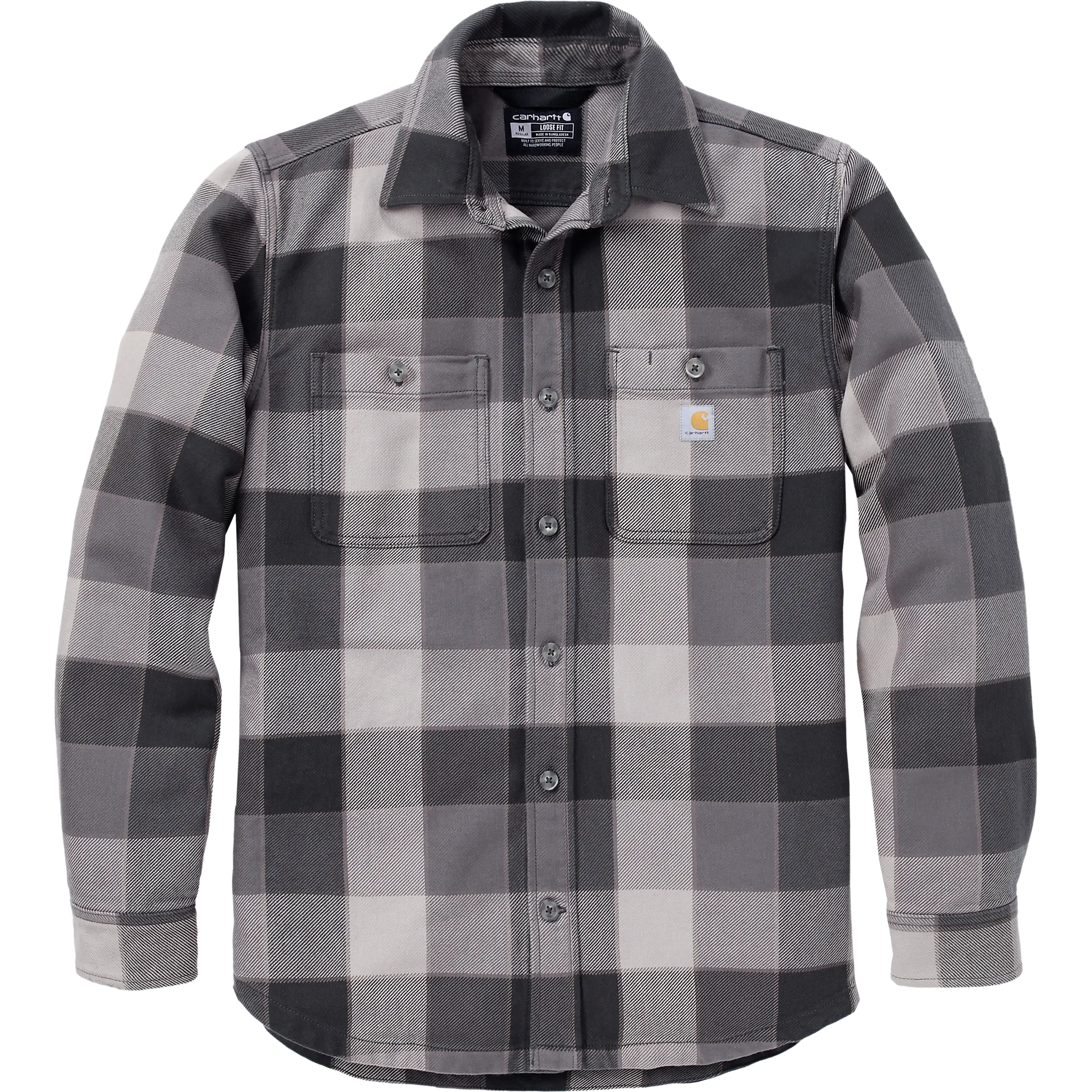 Everett Loose LS Plaid Shirt Herr