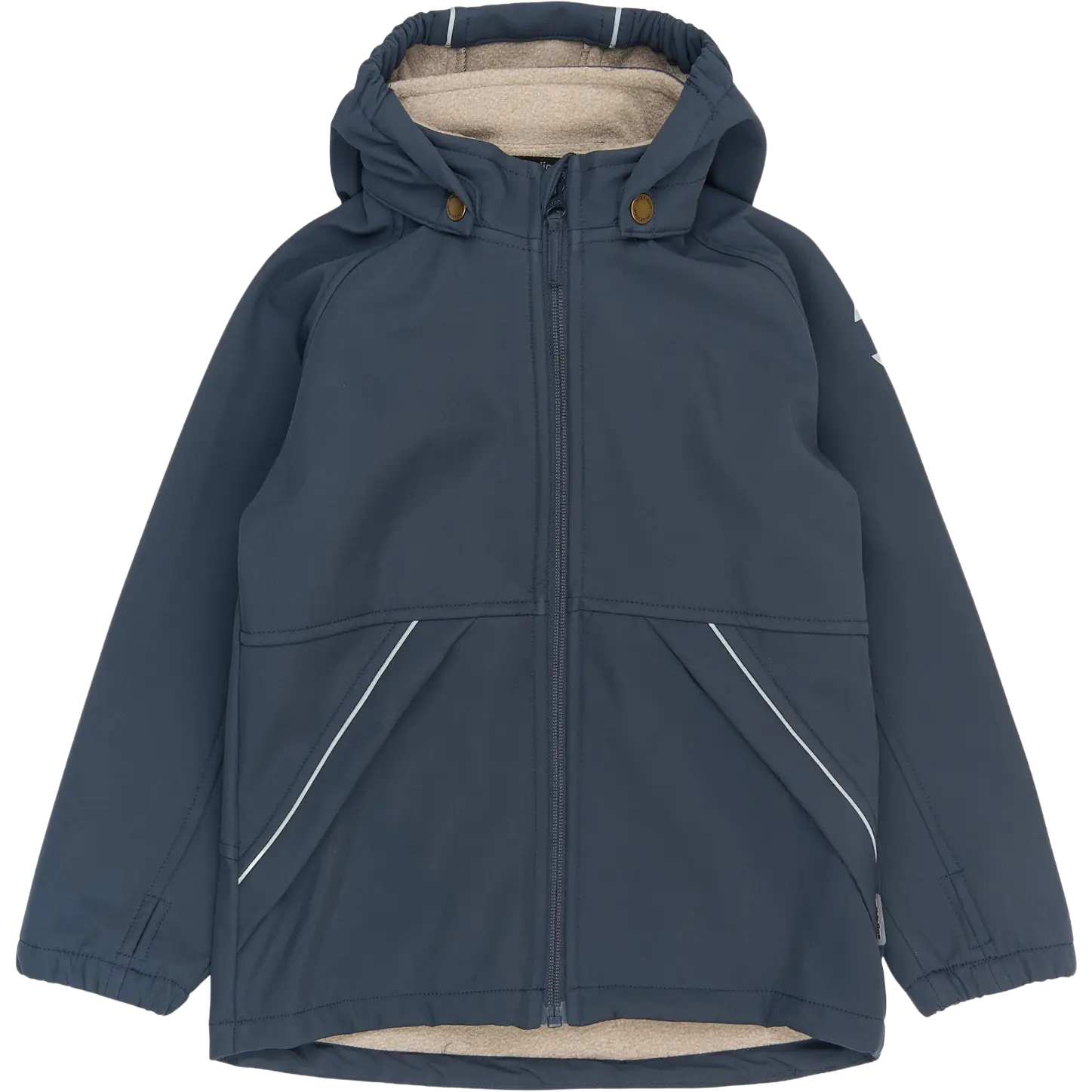 Mikk-Line Softshell Jacket - Blue Nights - 134 - Softshelljakker til børn