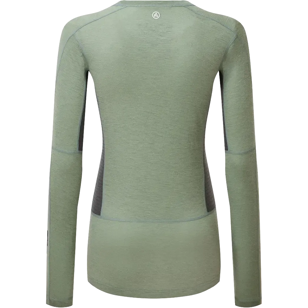 Boulder 125 Crew LS Women uldundertrøje