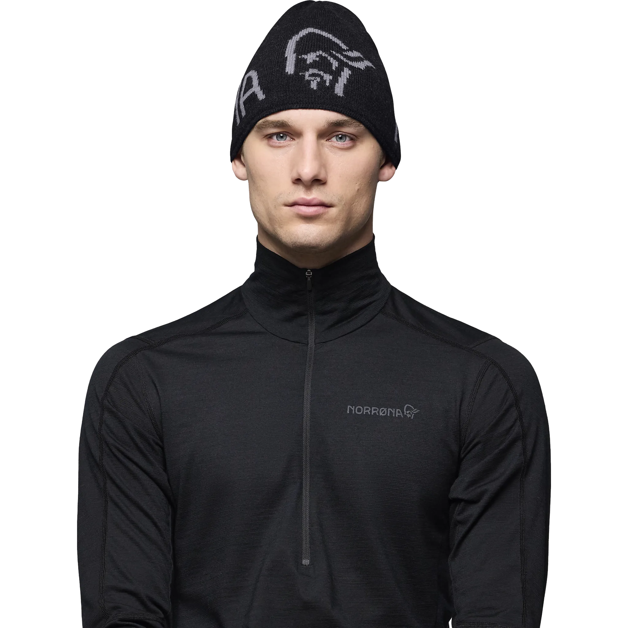 /29 Mid Merinoull Logo Beanie