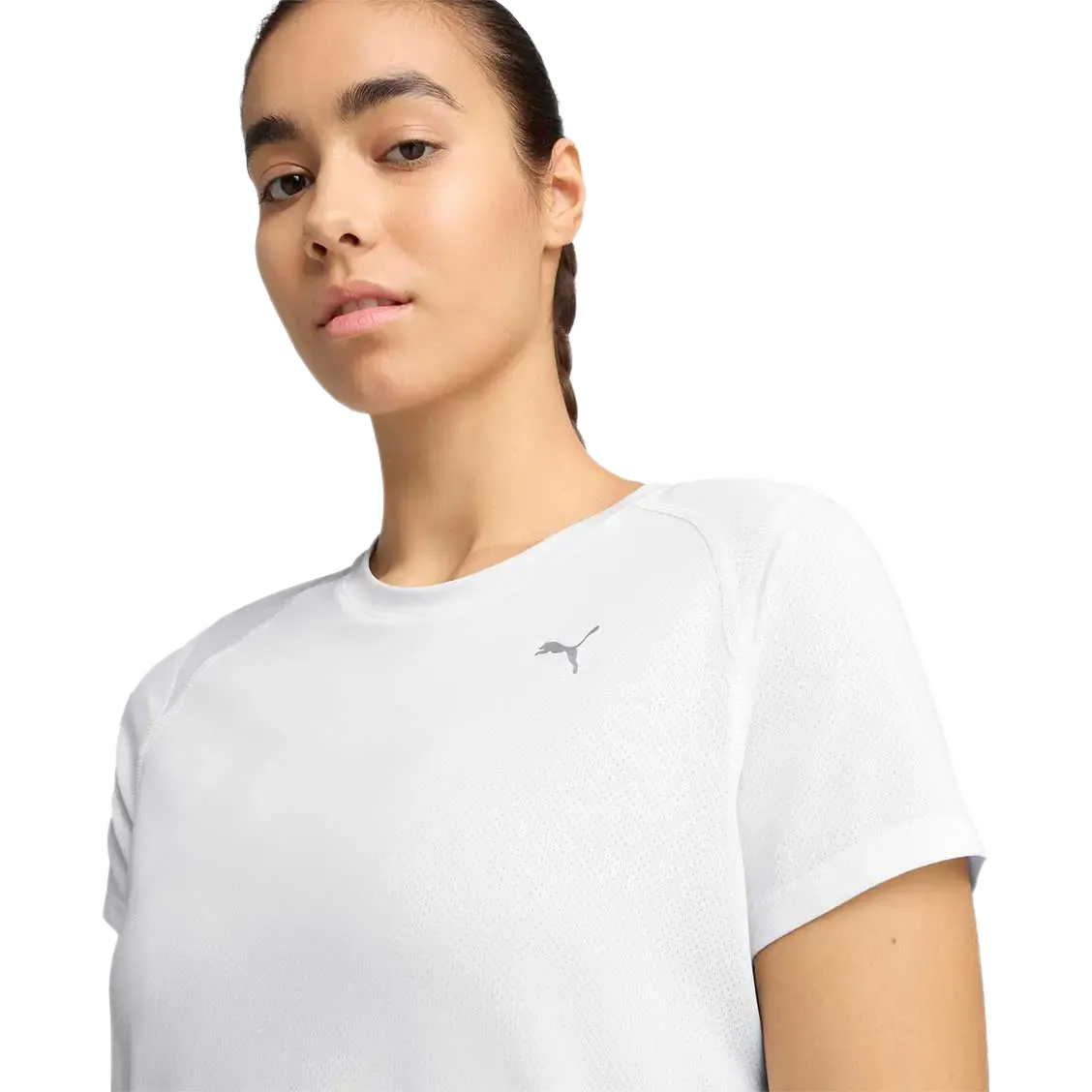Run Graphic Mesh Tee Women