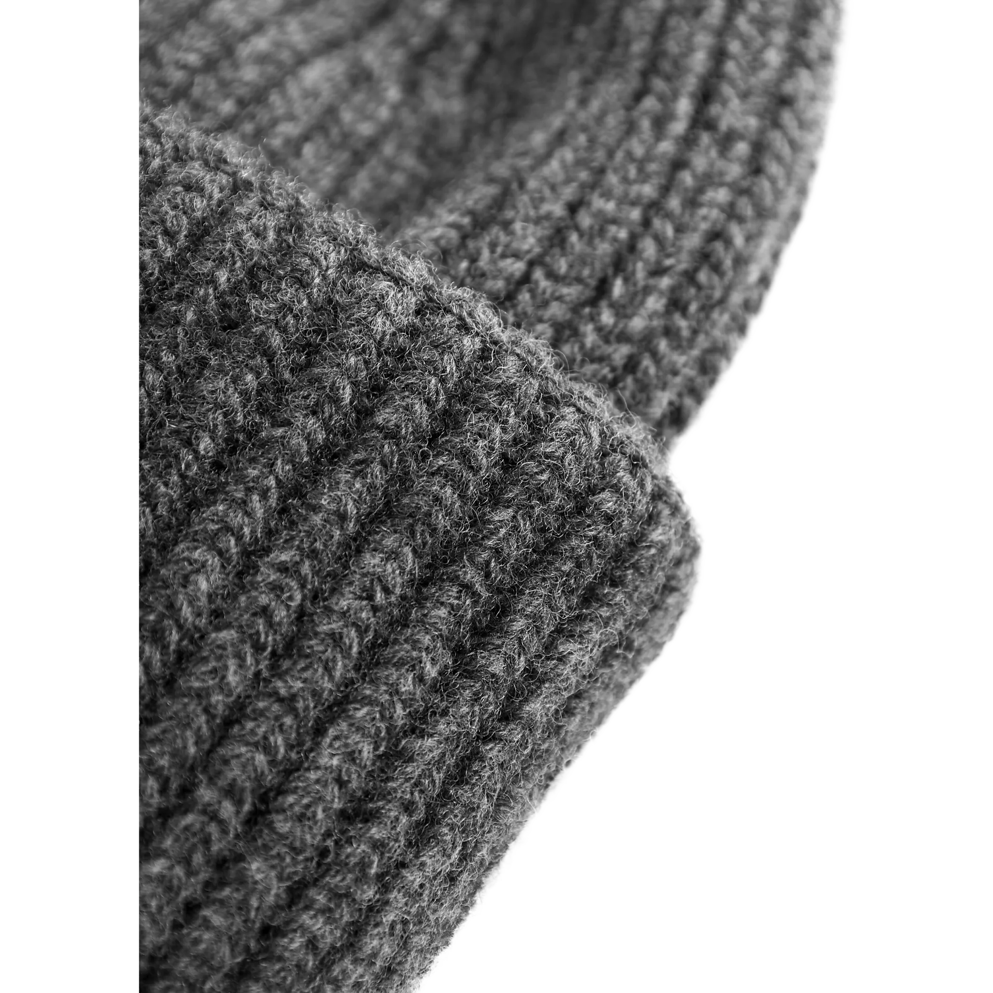 Wool Badge Beanie Women