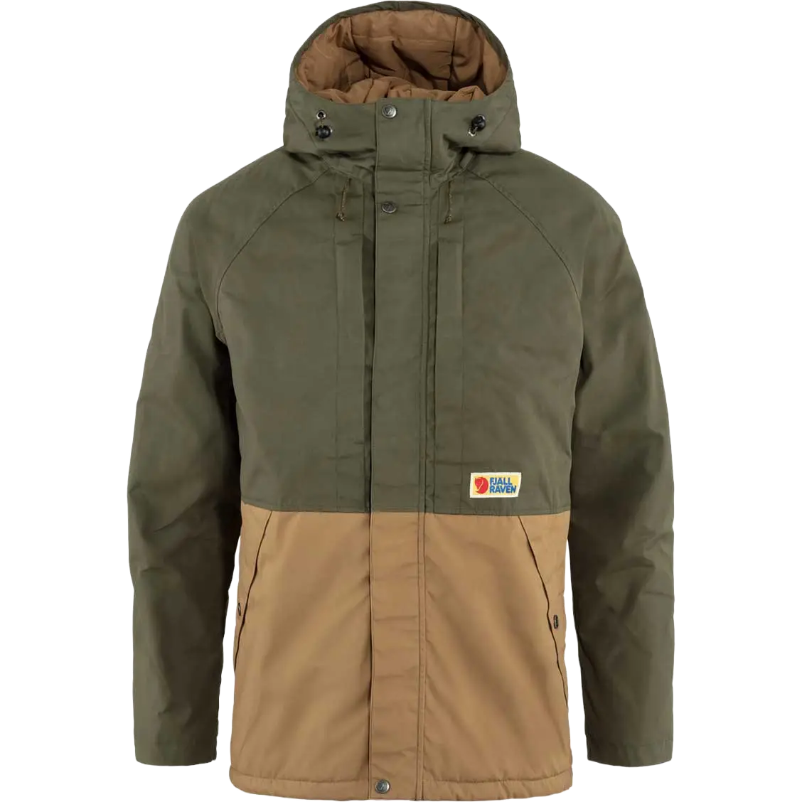 Fjällräven Vardag Lite Padded Jacket Men herrejakke - Laurel Green/Buckwheat Brown - 2XL - Vinterjakker