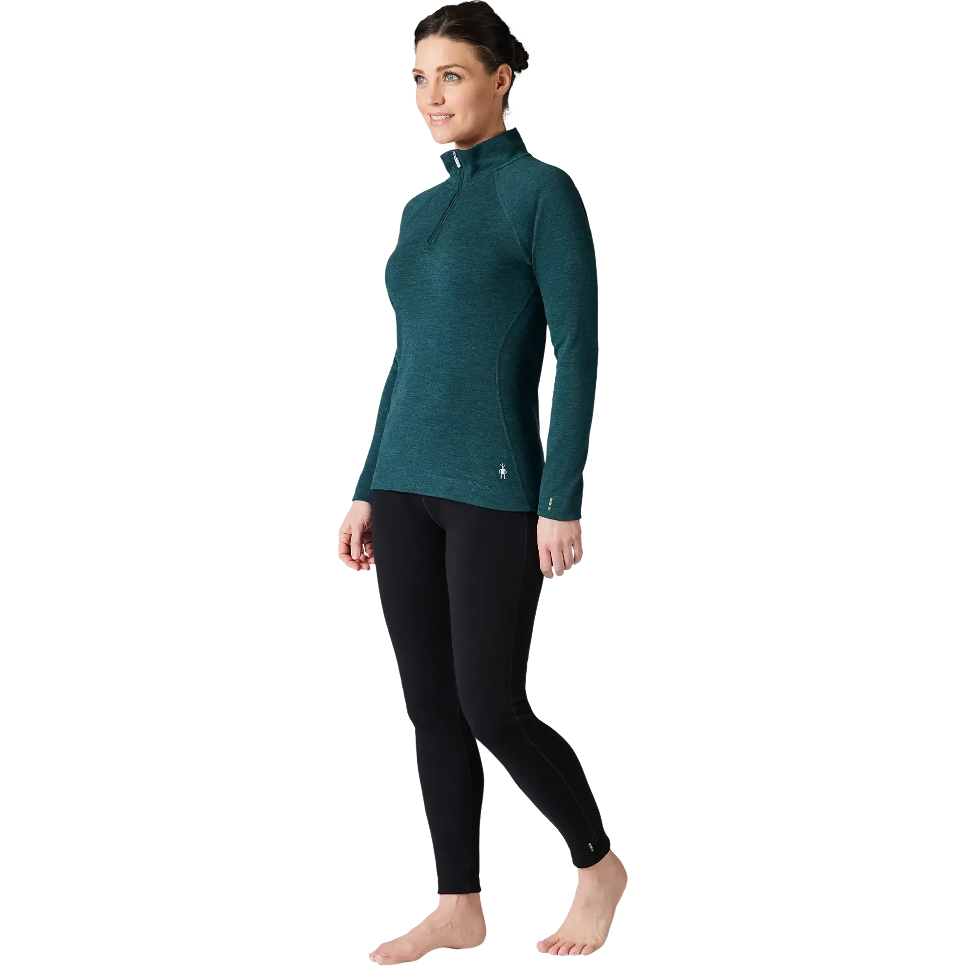 Thermal Merino Base Layer 1/4 Zip Women ullundertröja