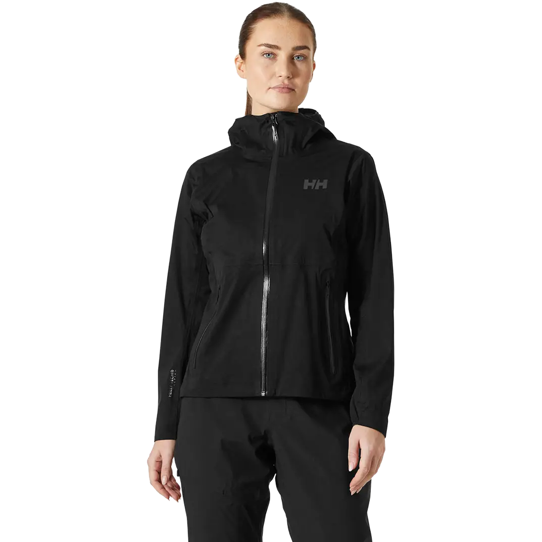 Helly Hansen Momentum 3L Stretch Jacket Women - Black - M - Regnjakker