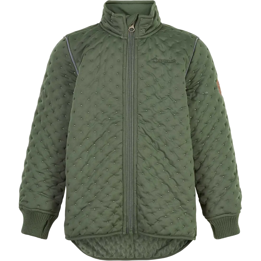 Mikk-Line Soft Thermo Recycled Boy Jacket sommerjakke - Dusty Olive - 122 - Sommerjakker til børn