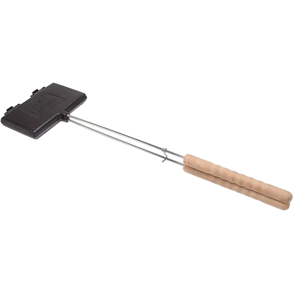 Petromax Waffle Iron vaffeljern - Sort - One size - Udstyr til bål