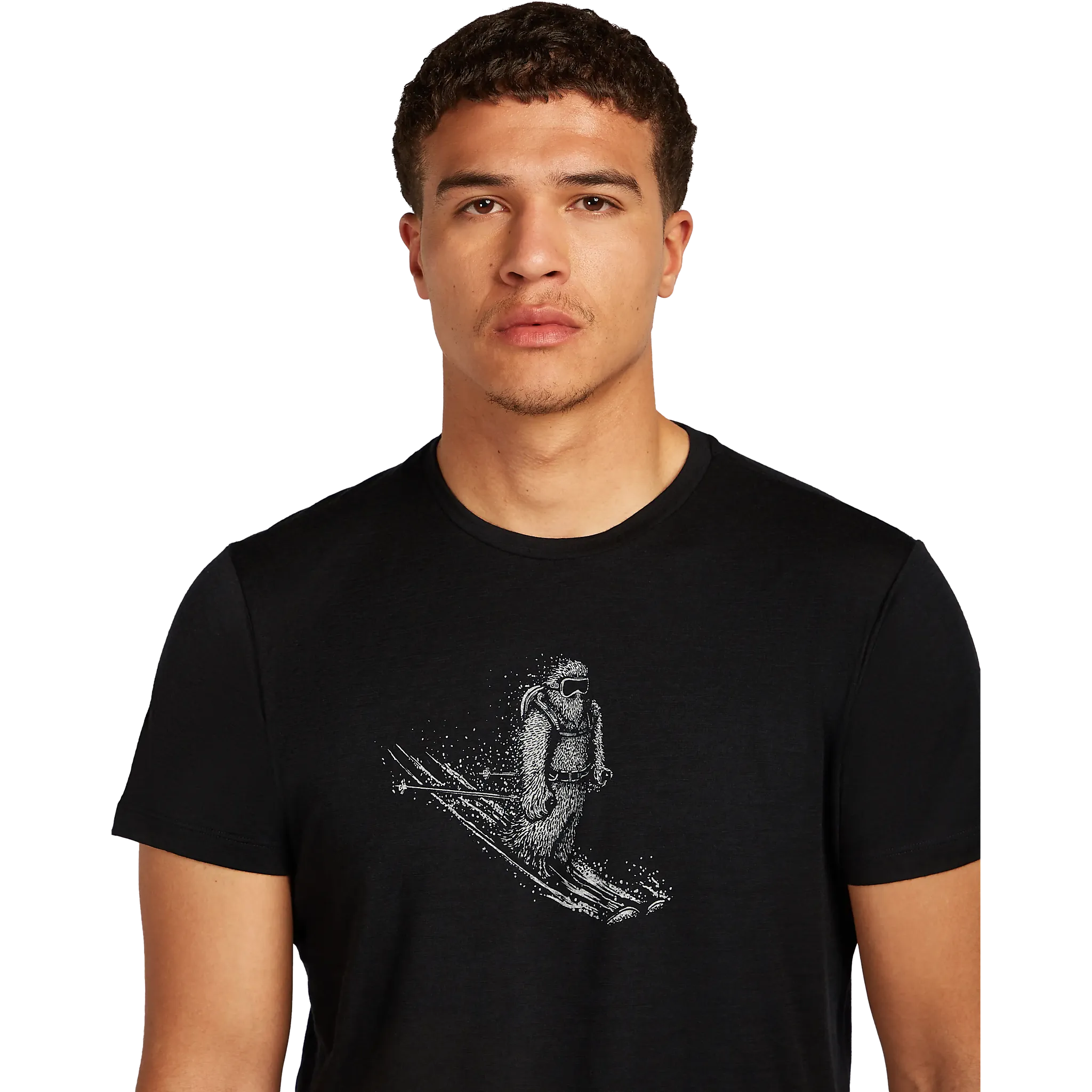 Tech Lite SS Skiing Yeti Tee Men