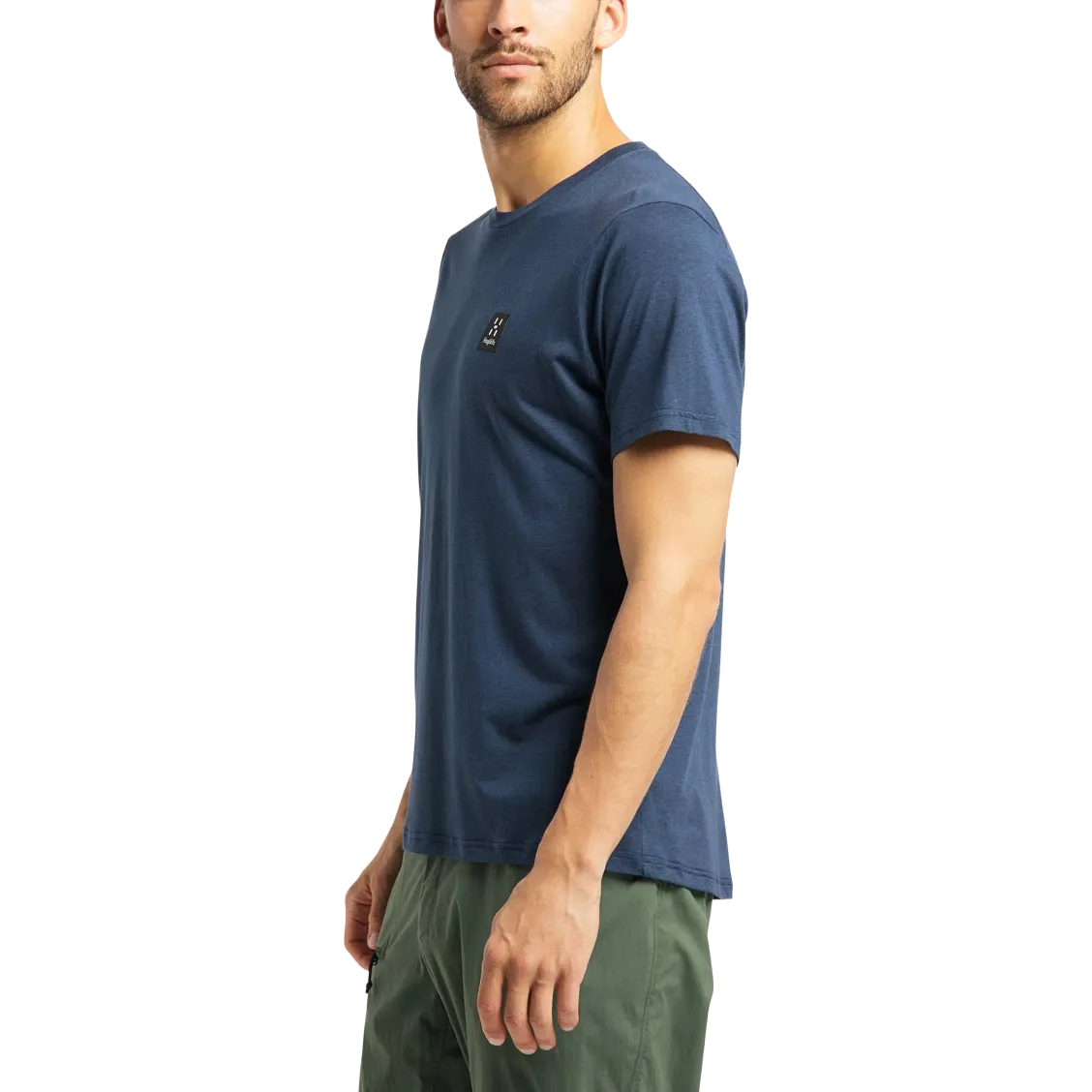 Lyocell H Tee Men herr-T-shirt
