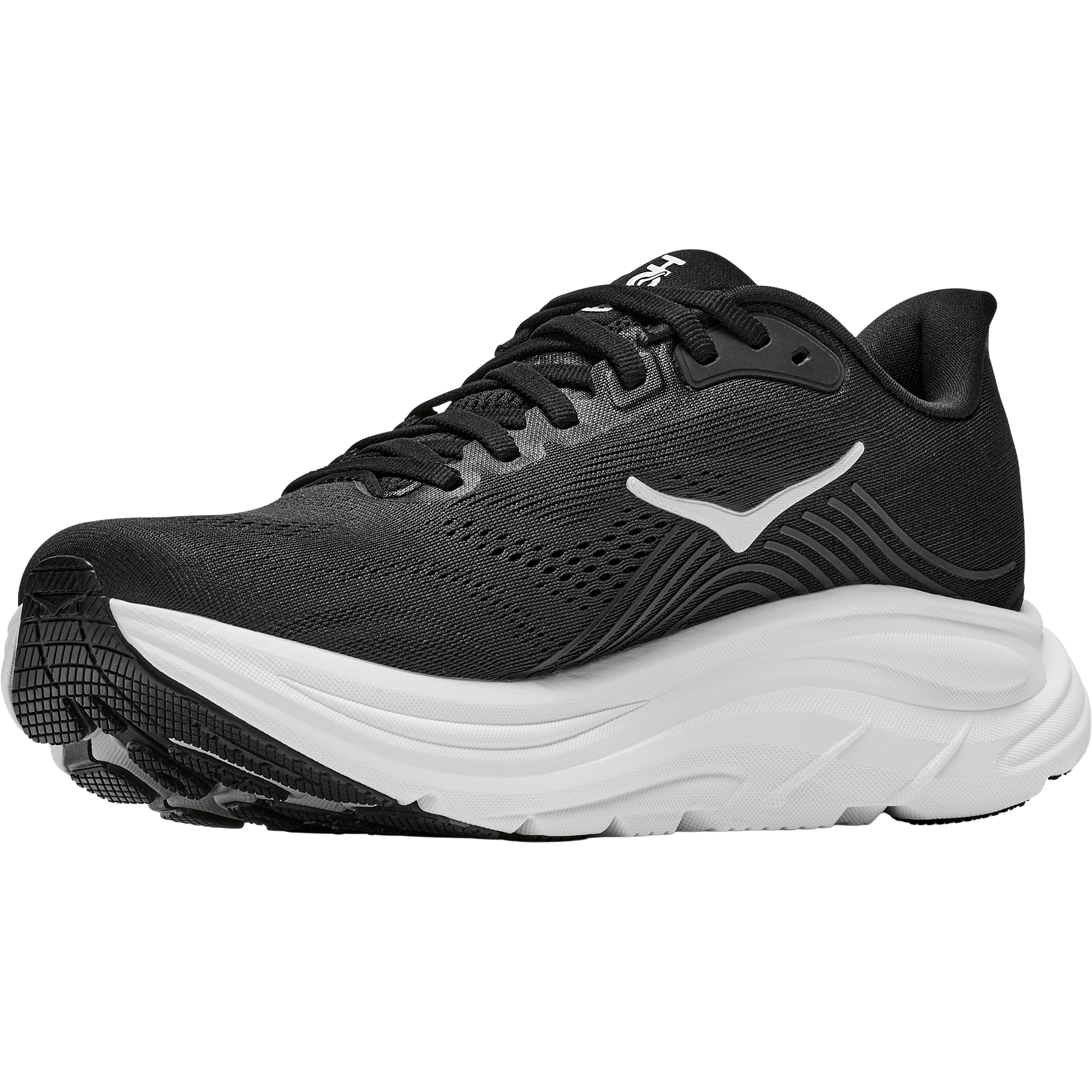 HOKA One One Clifton 11 Women - Black / White - US10B/ 42 2/3 - Løbesko