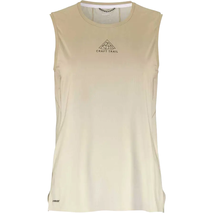 Craft Pro Trail Singlet 2 Women - Hay - XL - Løbetoppe
