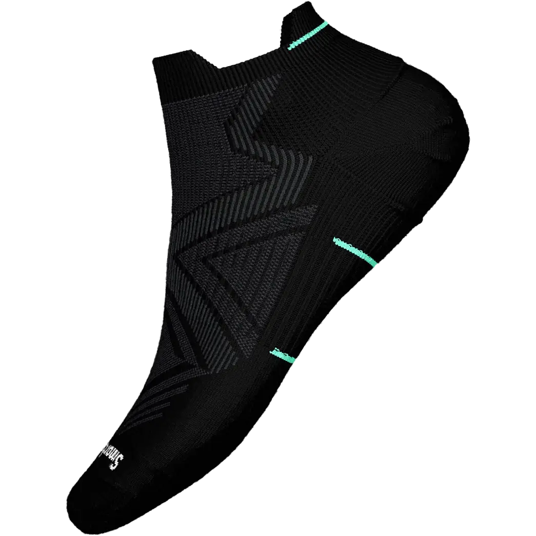Smartwool Run Zero Cushion Low Ankle Women uldsokker - Black - M - Uldsokker til børn