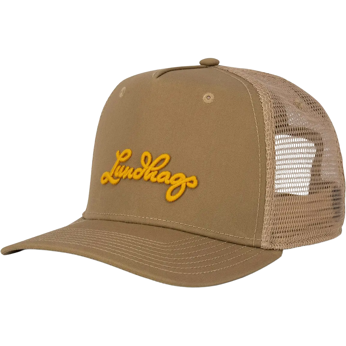 Lundhags Trucker Cap kasket - Dk Sand - One size