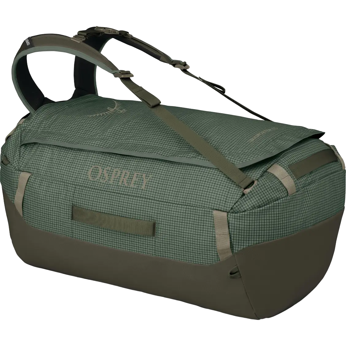 Osprey Transporter Duffel 65 - Pine Leaf/Earl Grey - One size - Sportstasker og duffelbags