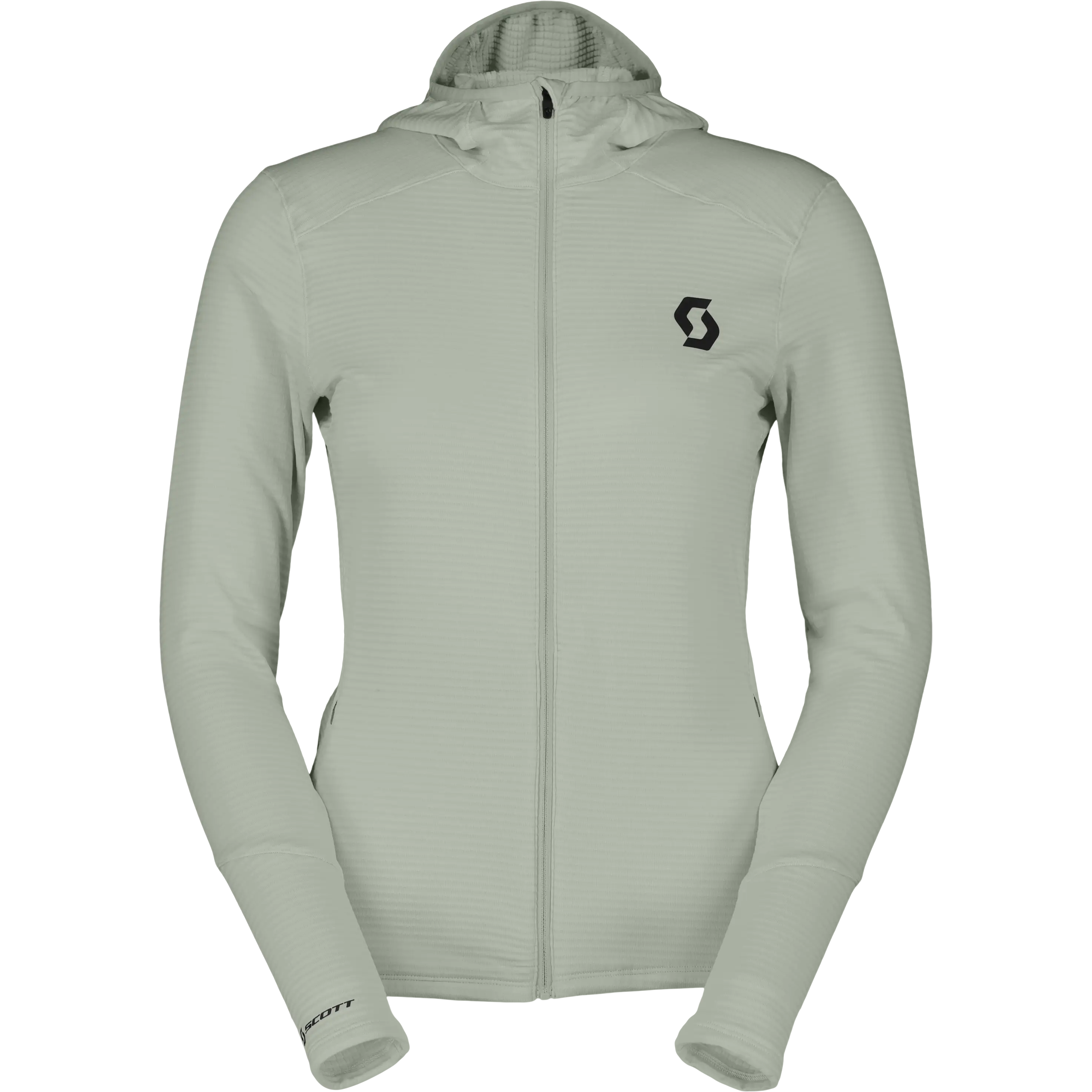 Scott Defined Light Hoody Women - Spray Grey - XS - Fleecetrøjer