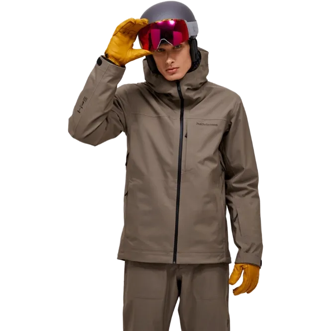 Maroon 3L Jacket-Terrain Tan Herr