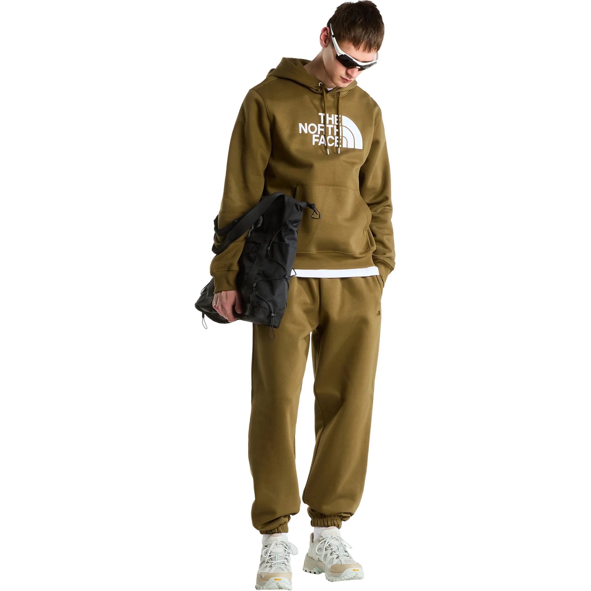 TNF Essential Drew Peak Regular Hoodie Herr