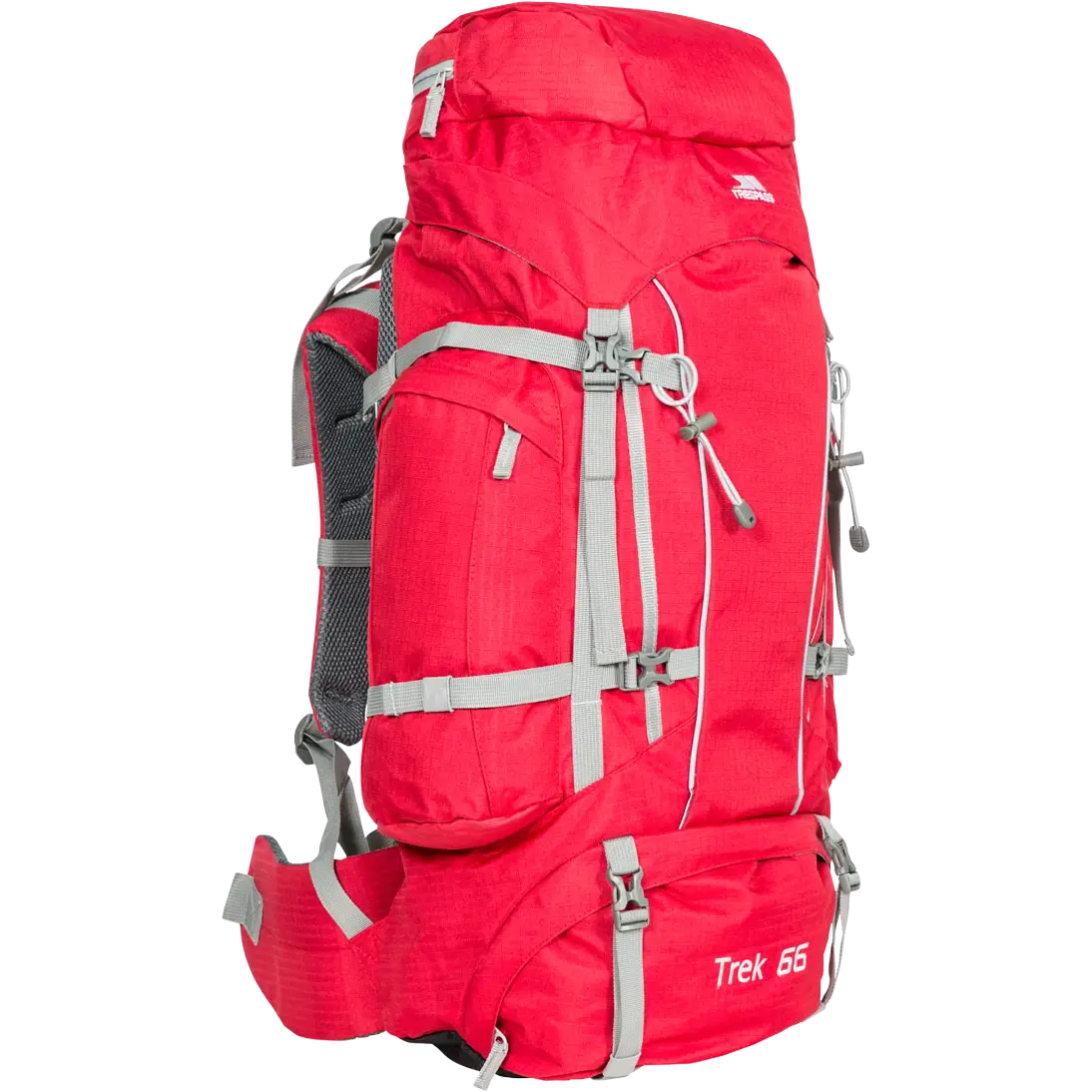 Trespass Trek 66 rygsæk - Red - One size - Store rygsække