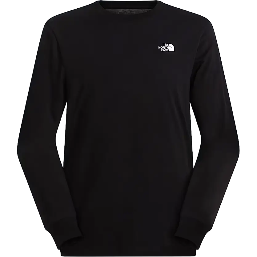 The North Face Simple Dome L/S Men - TNF Black - XXL - Langærmet T-shirts