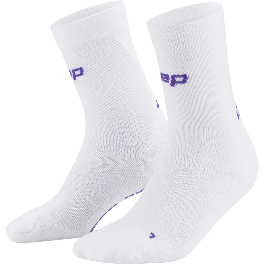CEP Run Ultralight Socks Mid Cut 4.0 Women - White - III 37-40 - Sportssokker