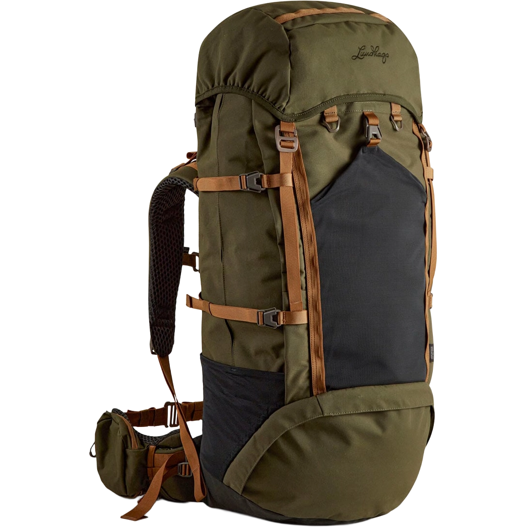 Lundhags Saruk Pro 90 L rygsæk - Forest Green - Regular Long - Store rygsække
