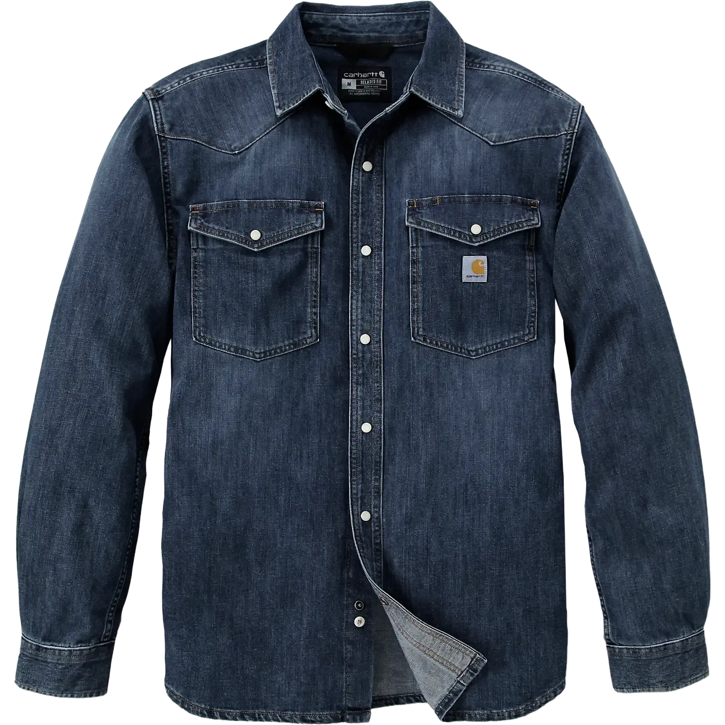 Denim L/S Snap Front Shirt Men