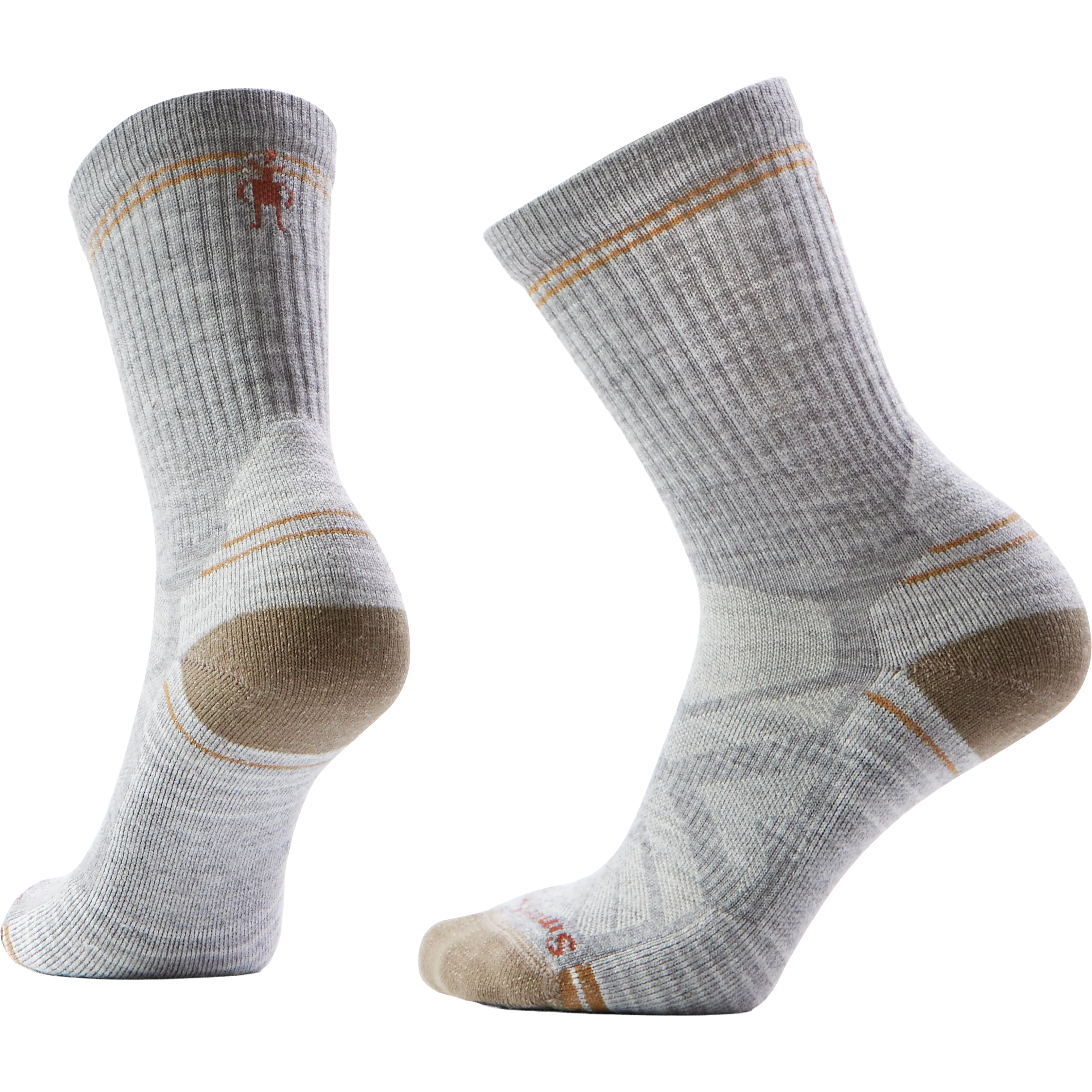 Smartwool Performance Hike Light Cushion Crew Women uldsokker - Lightgreywhite - S/34-37 - Uldsokker til børn